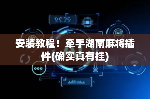 安装教程！牵手湖南麻将插件(确实真有挂)