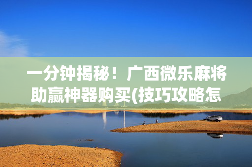 一分钟揭秘！广西微乐麻将助赢神器购买(技巧攻略怎样拿好牌)