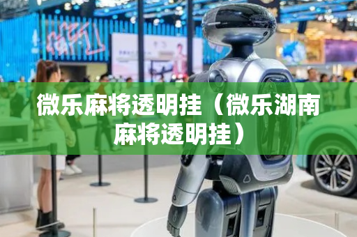 微乐麻将透明挂（微乐湖南麻将透明挂）