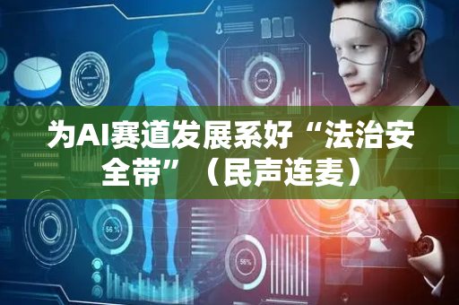 为AI赛道发展系好“法治安全带”（民声连麦）