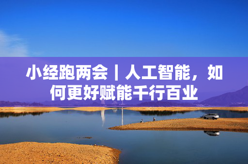 小经跑两会｜人工智能，如何更好赋能千行百业