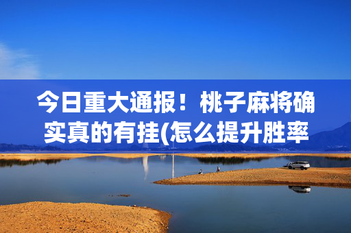 今日重大通报！桃子麻将确实真的有挂(怎么提升胜率)