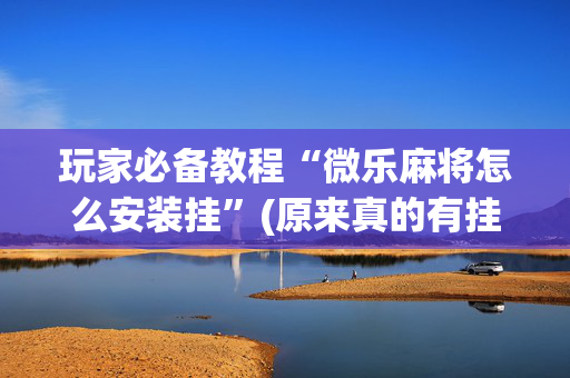 玩家必备教程“微乐麻将怎么安装挂”(原来真的有挂)-抖音