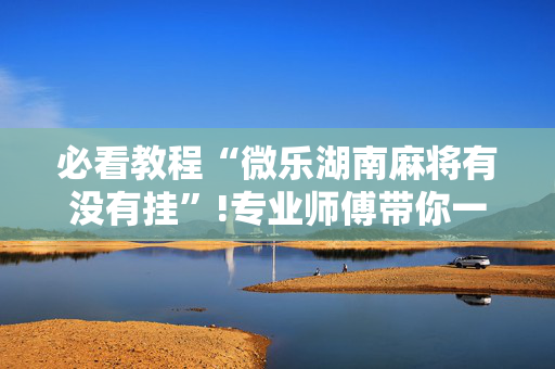 必看教程“微乐湖南麻将有没有挂”!专业师傅带你一起了解（详细教程）-抖音