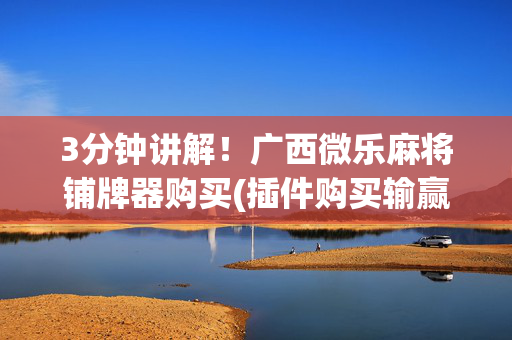 3分钟讲解！广西微乐麻将铺牌器购买(插件购买输赢规律)