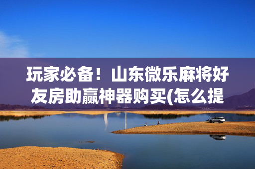 玩家必备！山东微乐麻将好友房助赢神器购买(怎么提高胜率)