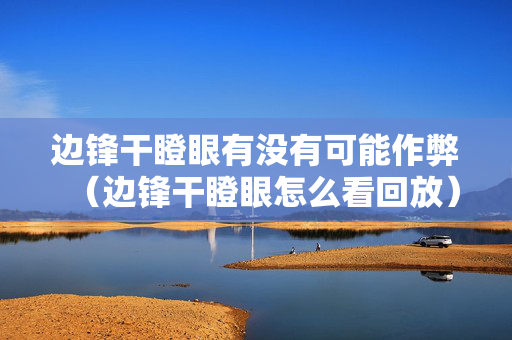 边锋干瞪眼有没有可能作弊（边锋干瞪眼怎么看回放）