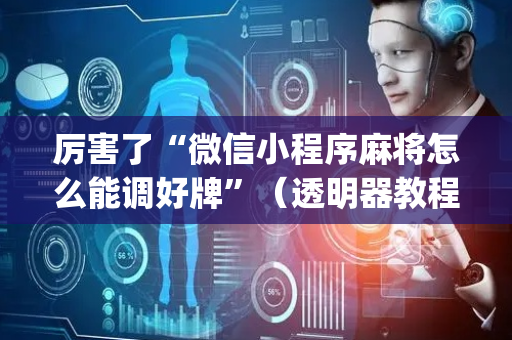 厉害了“微信小程序麻将怎么能调好牌”（透明器教程)