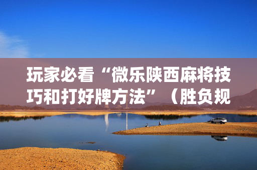 玩家必看“微乐陕西麻将技巧和打好牌方法”（胜负规律拿好牌)