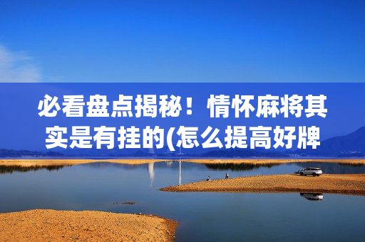 必看盘点揭秘！情怀麻将其实是有挂的(怎么提高好牌几率)