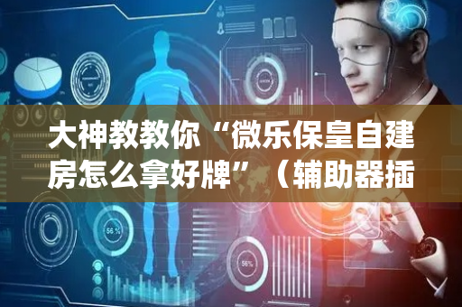 大神教教你“微乐保皇自建房怎么拿好牌”（辅助器插件)