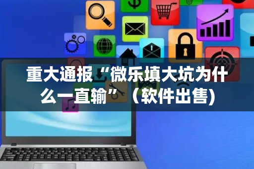 重大通报“微乐填大坑为什么一直输”（软件出售)