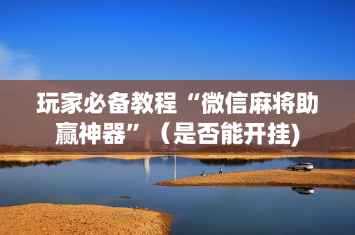 玩家必备教程“微信麻将助赢神器”（是否能开挂)