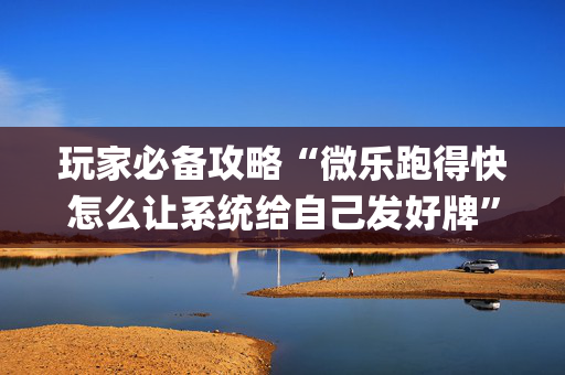 玩家必备攻略“微乐跑得快怎么让系统给自己发好牌”（透明挂辅助器)