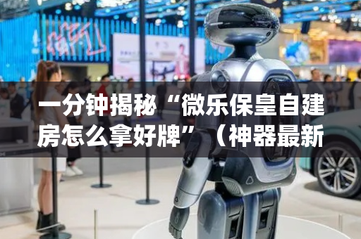 一分钟揭秘“微乐保皇自建房怎么拿好牌”（神器最新免费)