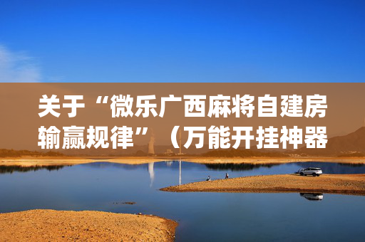 关于“微乐广西麻将自建房输赢规律”（万能开挂神器)