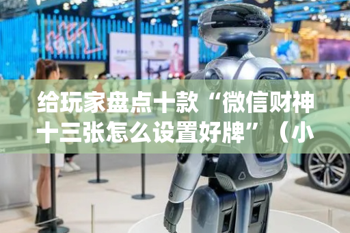 给玩家盘点十款“微信财神十三张怎么设置好牌”（小程序辅助软件)