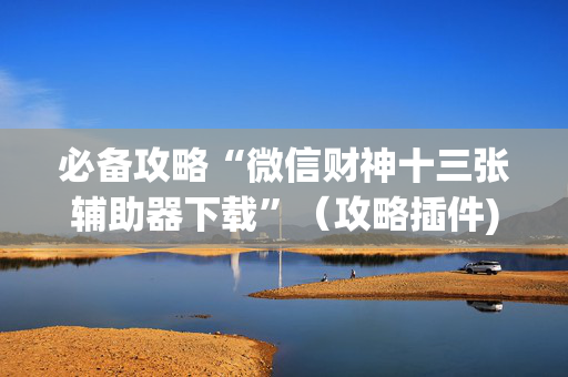 必备攻略“微信财神十三张辅助器下载”（攻略插件)
