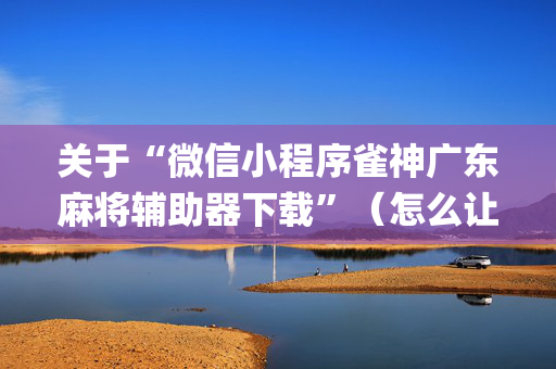 关于“微信小程序雀神广东麻将辅助器下载”（怎么让系统给自己好牌)