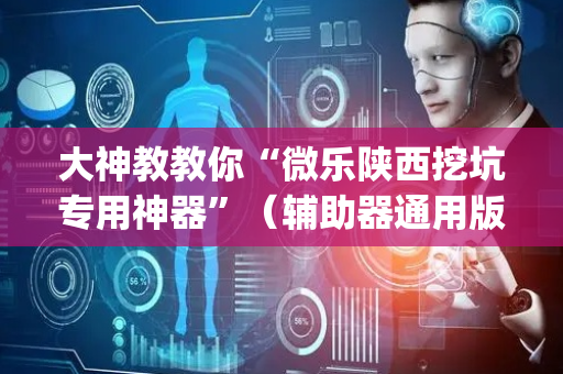 大神教教你“微乐陕西挖坑专用神器”（辅助器通用版)