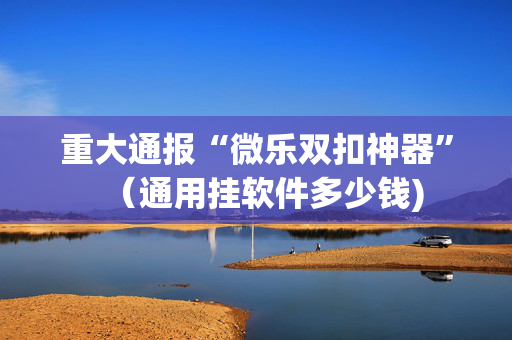 重大通报“微乐双扣神器”（通用挂软件多少钱)
