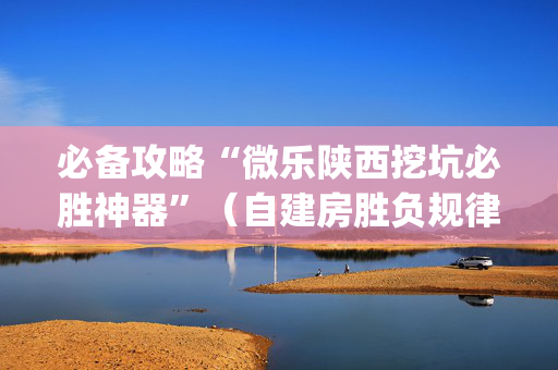 必备攻略“微乐陕西挖坑必胜神器”（自建房胜负规律)