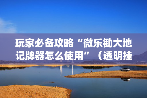 玩家必备攻略“微乐锄大地记牌器怎么使用”（透明挂辅助器)