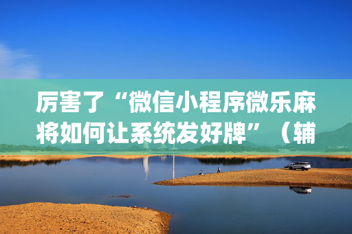 厉害了“微信小程序微乐麻将如何让系统发好牌”（辅助神器免费)