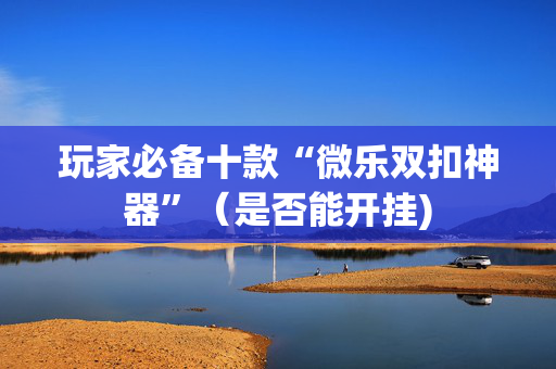 玩家必备十款“微乐双扣神器”（是否能开挂)