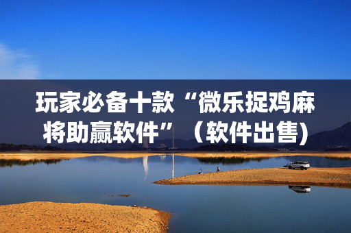玩家必备十款“微乐捉鸡麻将助赢软件”（软件出售)