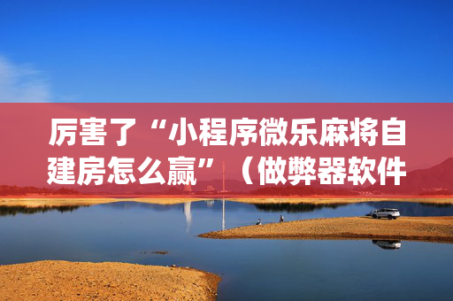 厉害了“小程序微乐麻将自建房怎么赢”（做弊器软件下载)