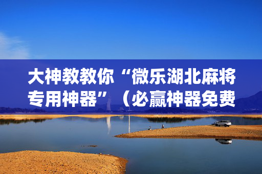 大神教教你“微乐湖北麻将专用神器”（必赢神器免费安装)
