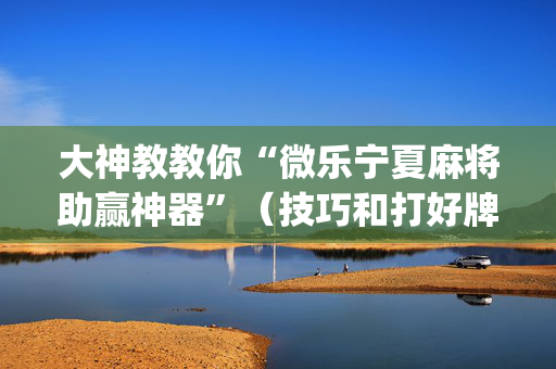 大神教教你“微乐宁夏麻将助赢神器”（技巧和打好牌方法)