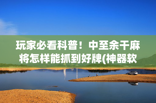 玩家必看科普！中至余干麻将怎样能抓到好牌(神器软件)