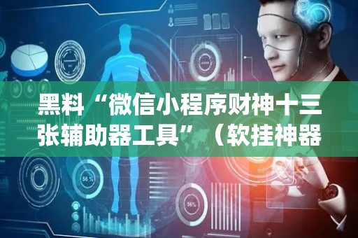 黑料“微信小程序财神十三张辅助器工具”（软挂神器)