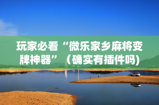 玩家必看“微乐家乡麻将变牌神器”（确实有插件吗)
