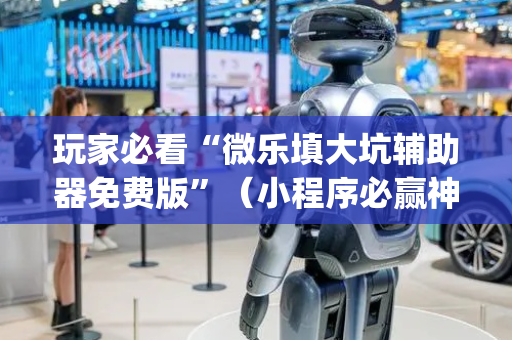 玩家必看“微乐填大坑辅助器免费版”（小程序必赢神器)