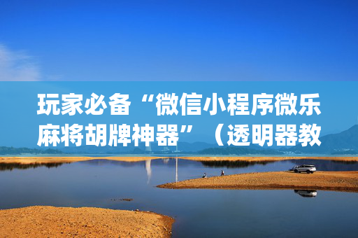 玩家必备“微信小程序微乐麻将胡牌神器”（透明器教程)