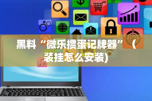 黑料“微乐掼蛋记牌器”（装挂怎么安装)
