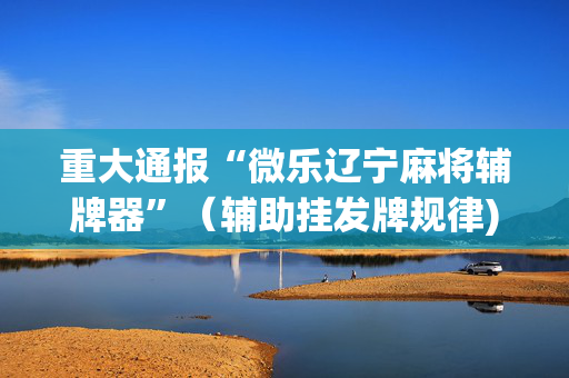 重大通报“微乐辽宁麻将辅牌器”（辅助挂发牌规律)