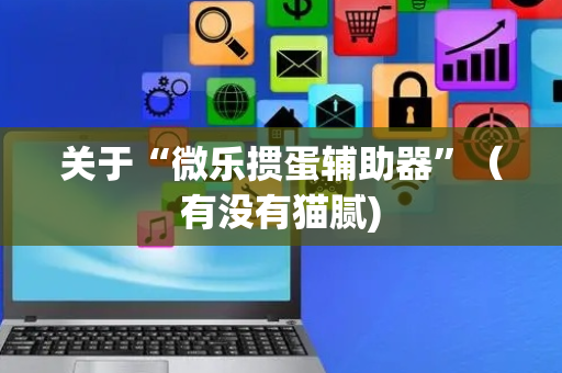 关于“微乐掼蛋辅助器”（有没有猫腻)