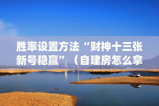 胜率设置方法“财神十三张新号稳赢”（自建房怎么拿好牌)