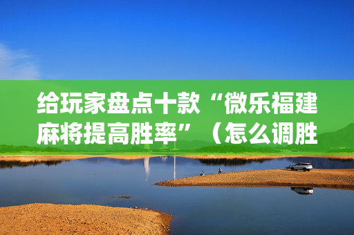 给玩家盘点十款“微乐福建麻将提高胜率”（怎么调胜率)