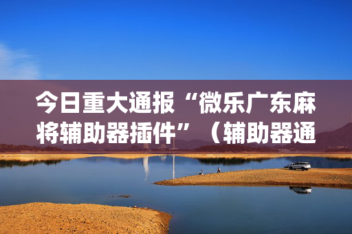 今日重大通报“微乐广东麻将辅助器插件”（辅助器通用版)