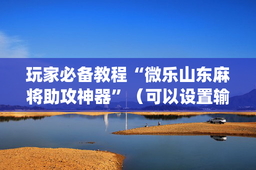 玩家必备教程“微乐山东麻将助攻神器”（可以设置输赢吗)
