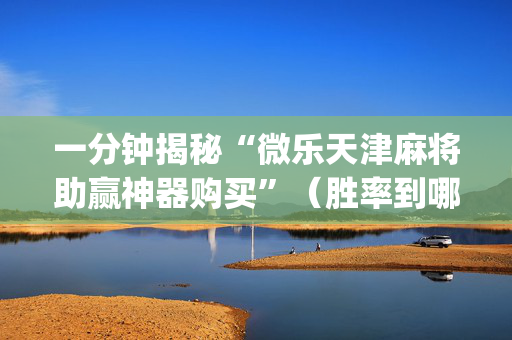 一分钟揭秘“微乐天津麻将助赢神器购买”（胜率到哪调)