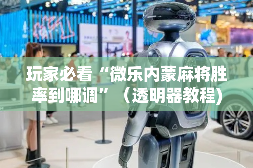 玩家必看“微乐内蒙麻将胜率到哪调”（透明器教程)