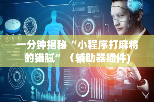 一分钟揭秘“小程序打麻将的猫腻”（辅助器插件)
