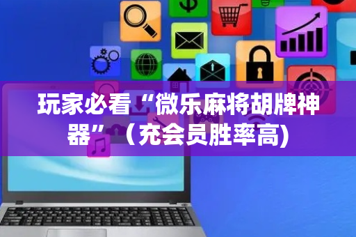 玩家必看“微乐麻将胡牌神器”（充会员胜率高)