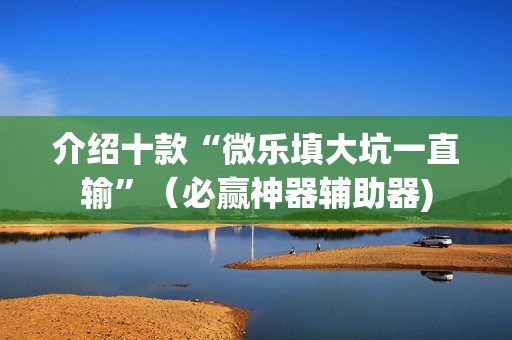 介绍十款“微乐填大坑一直输”（必赢神器辅助器)